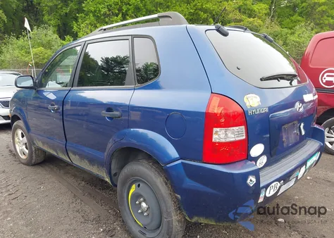 2007 Hyundai Tucson Gls из США, поврежденный, VIN KM8JM12B57U589042